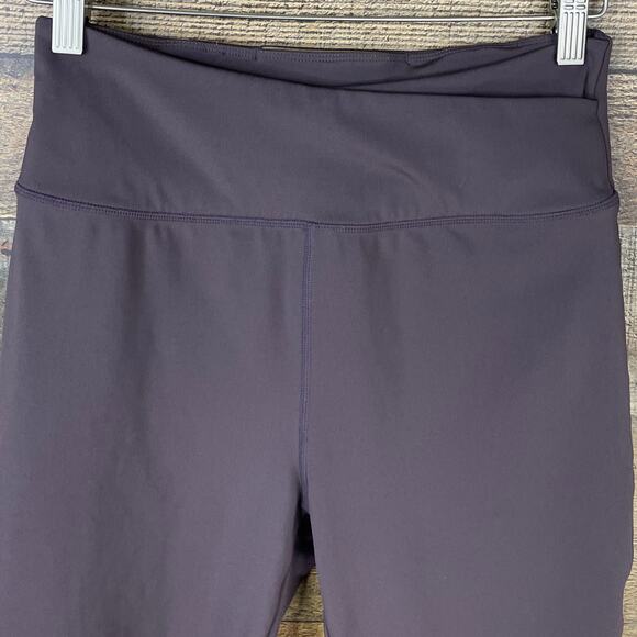 Free People Movement Freeform Ruched Leggings High Rise Mocha Brown Size Medium - Picture 2 of 11